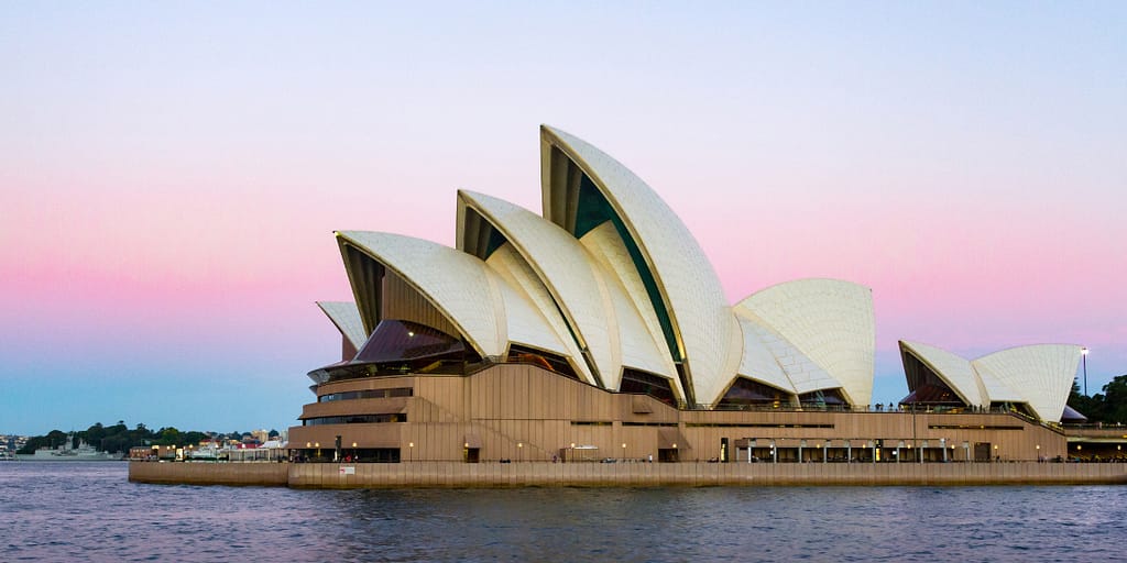 Sydney Opera House Constructed with Precast Concrete
